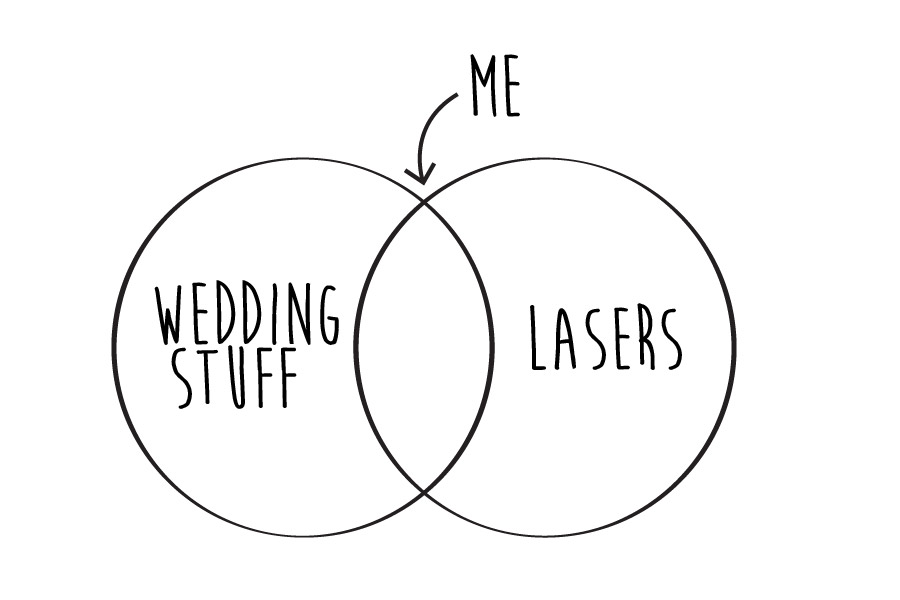 Weddings + Lasers